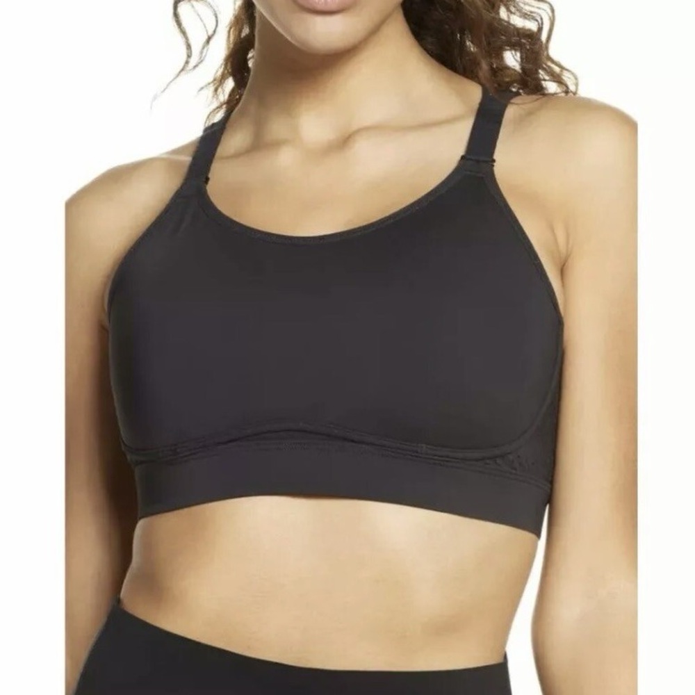 SPANX Women's Black Sports Bra size 36DDD - Picture 2 of 6